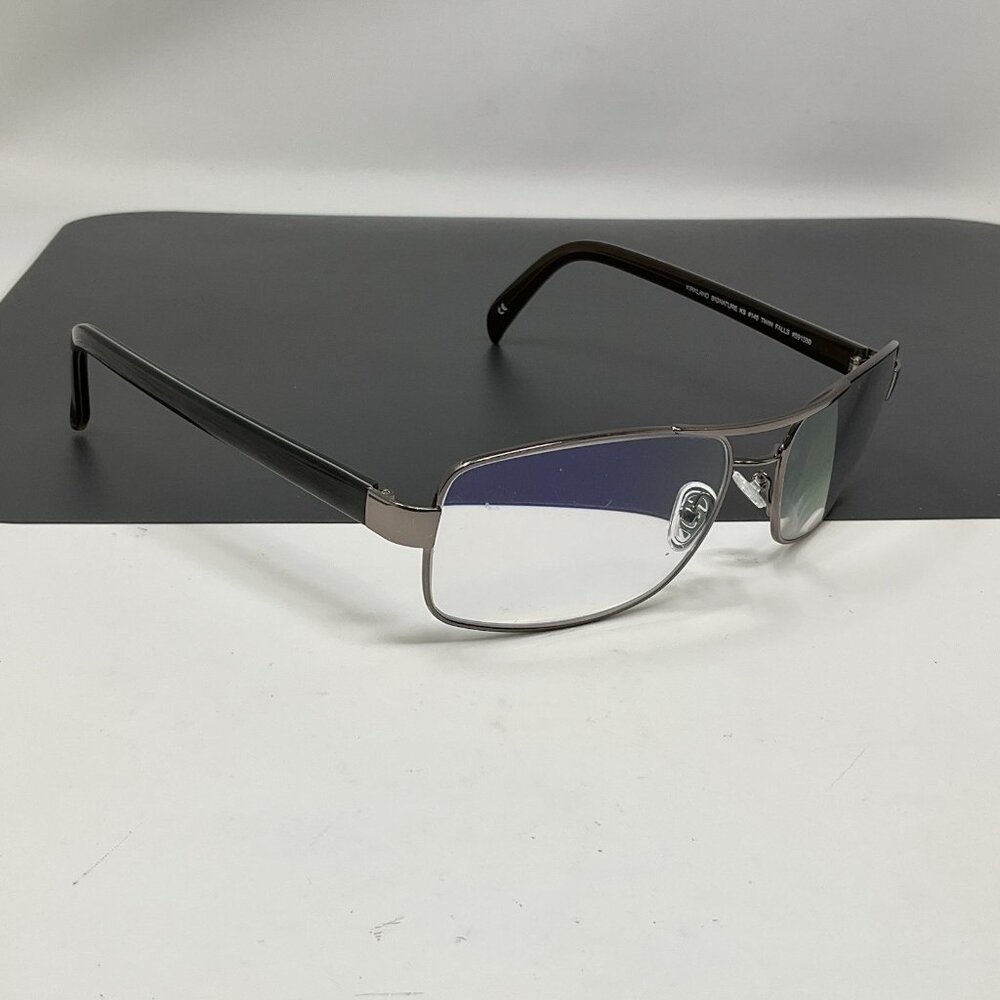 Kirkland Signature KS #145 Twin Falls Gunmetal Eyeglasses Frames Only 59-15-140